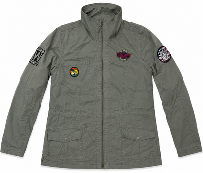 Chaqueta Utility Verde Oliva Americana Usada — Segunda Selección