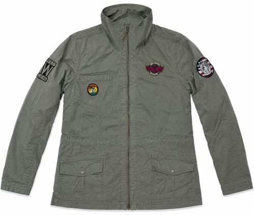 Chaqueta Utility Verde Oliva Americana Usada — Segunda Selección