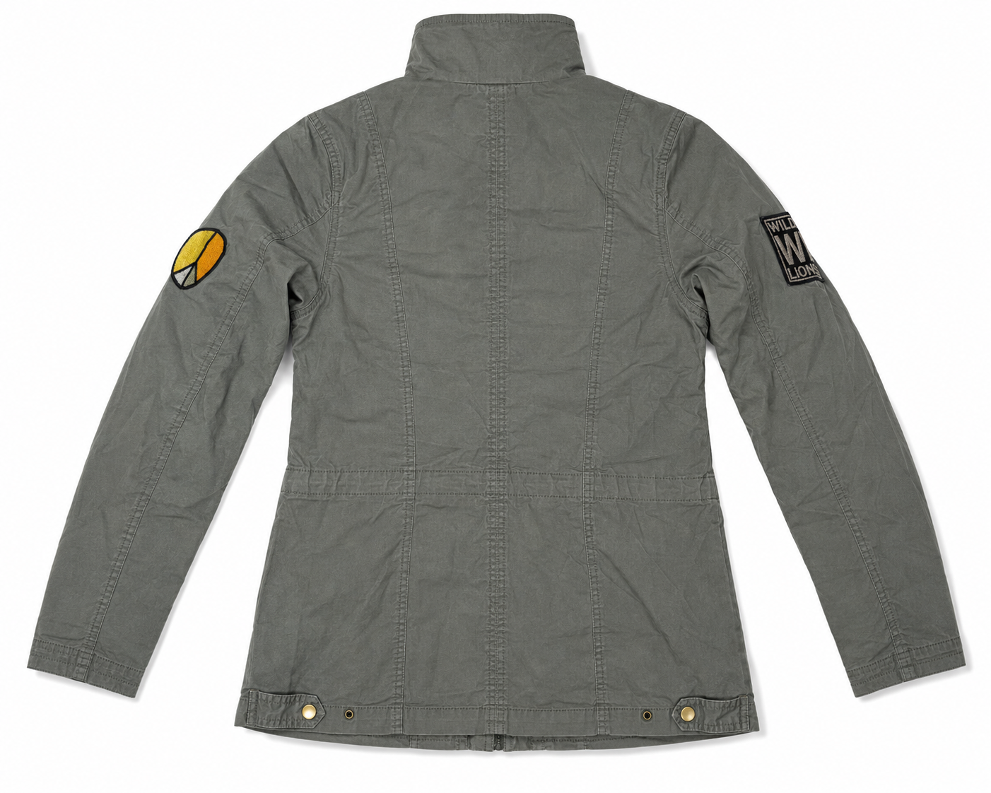 Chaqueta Utility Verde Oliva Americana Usada — Segunda Selección