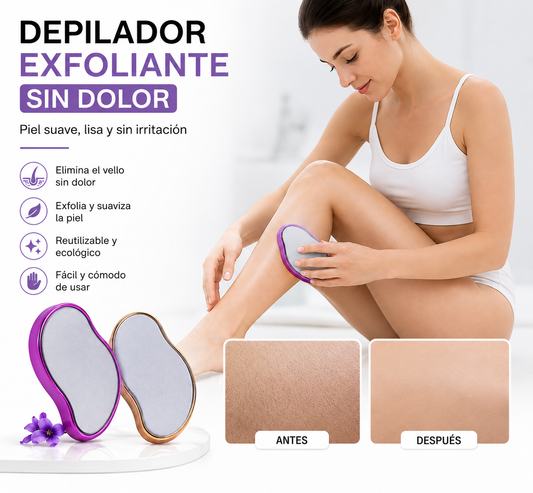 Depilador Exfoliante Sin Dolor