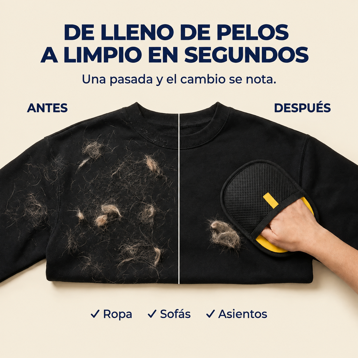 Guante Quitapelos