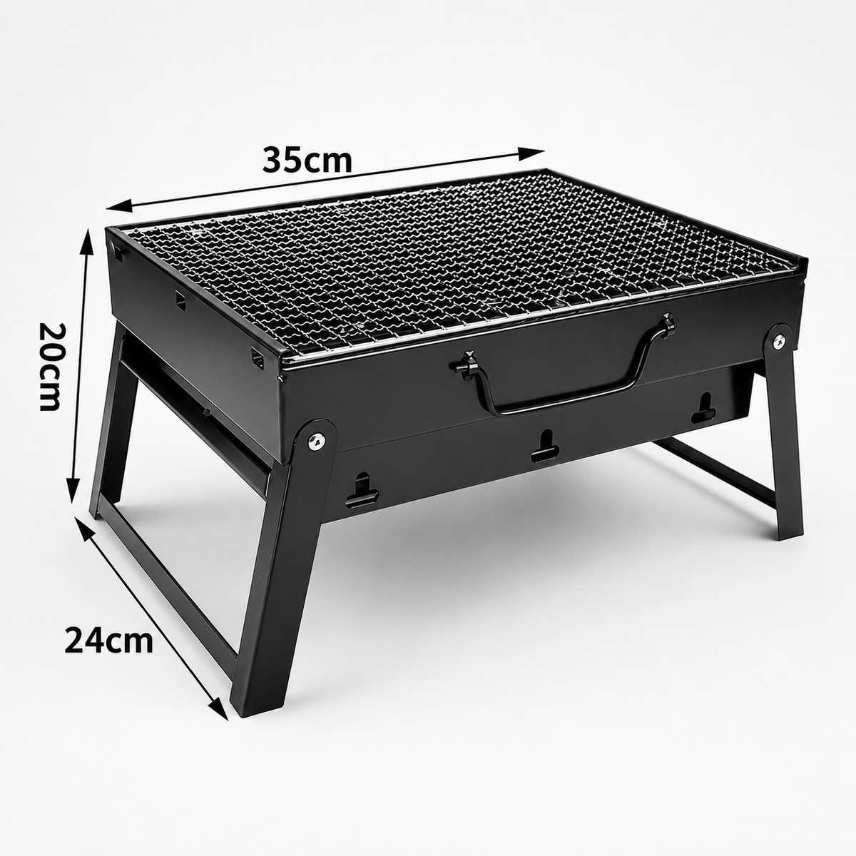 Parrilla Portátil Plegable 35×24 cm