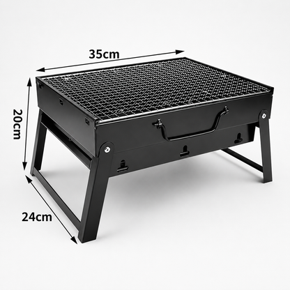 Parrilla Portátil Plegable 35×24 cm
